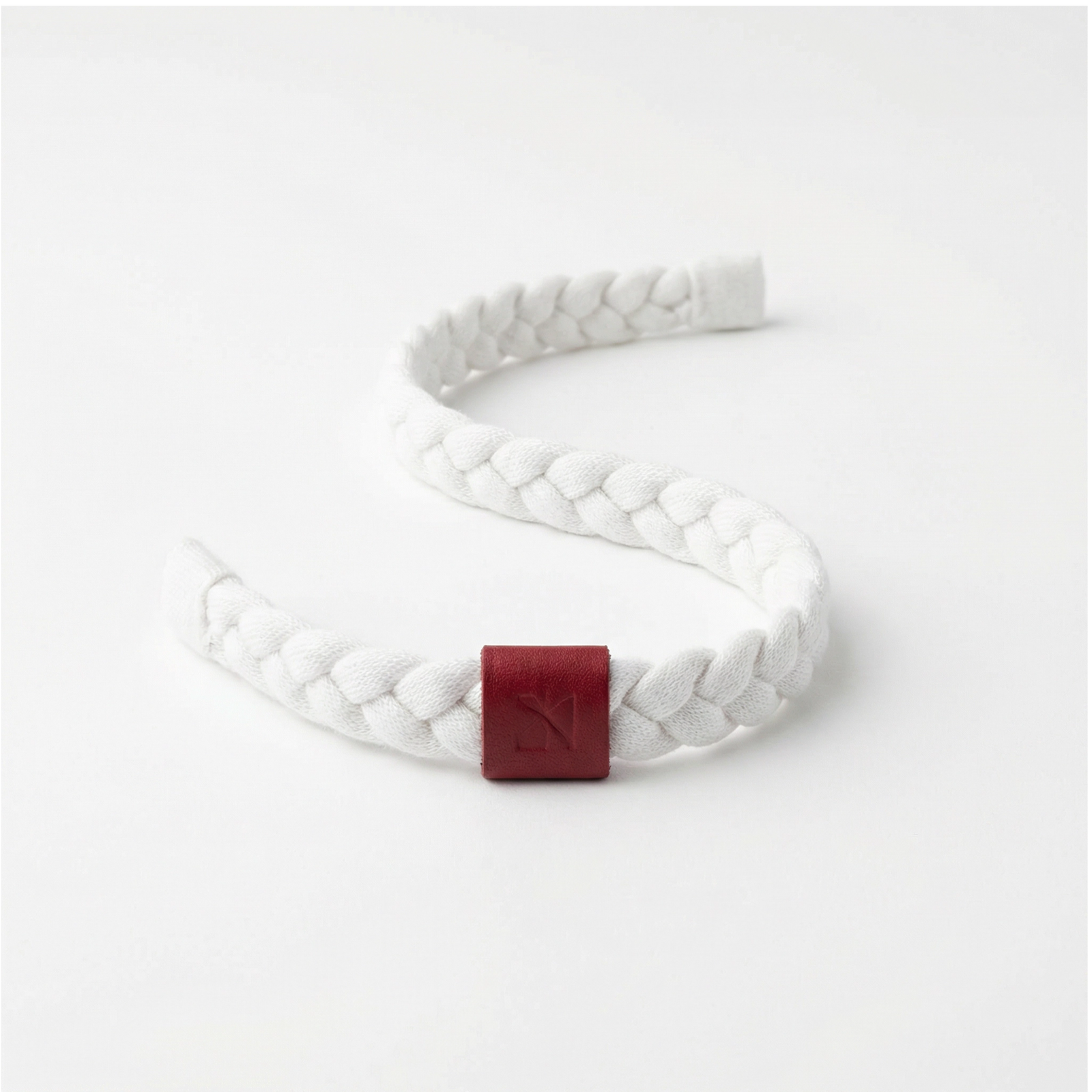 White Braided Bracelet